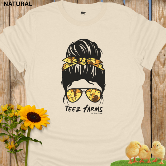 Messy Bun Baby Chick Shades
