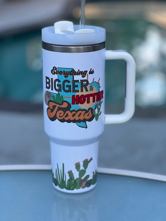 40 oz. Insulated "Texas" Thirst Quencher Tumbler